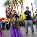 Michigan kicker Brendan Gibbons and offensive linesman Taylor Lewan show off their dance moves after being pulled to the dance floor by  few belly dancers during a team outing at  at Busch Gardens in Tampa, Fla. on Saturday, Dec. 29 during a team outing. Melanie Maxwell I AnnArbor.com